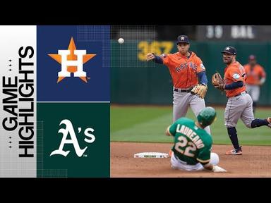 Astros vs. A&#39;s Game Highlights (5/28/23) | MLB Highlights