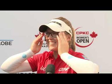 Brooke Henderson · Round 4 · Interview · 2023 CPKC Women&#39;s Open · LPGA