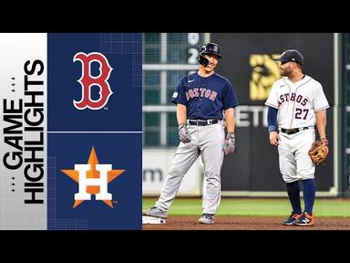 Red Sox vs. Astros Game Highlights (8/22/23) | MLB Highlights