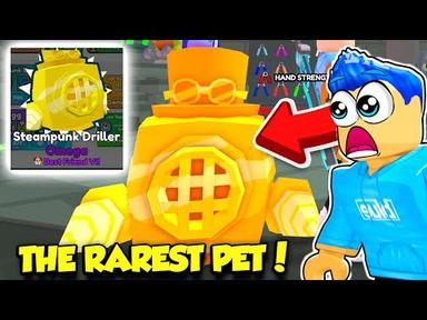 I Made THE LUCKIEST PET TEAM And Hatched THE RAREST PET In Arm Wrestling Simulator!