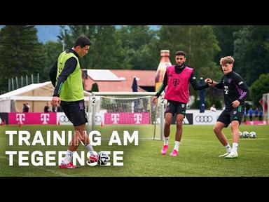 Minjae Kim&#39;s first training session with the team | Session at the Tegernsee
