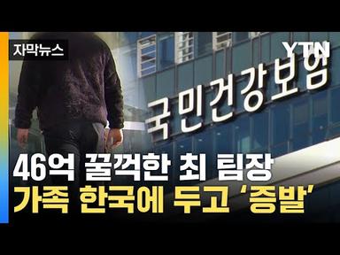 [자막뉴스] 46억 들고 튄 건강보험공단 팀장...인터폴도 못 찾은 행방 / YTN