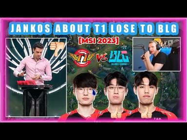 Jankos About T1 Lose To BLG [MSI 2023]