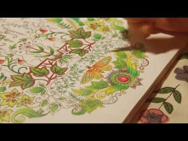 Enchanted forest coloring book [신비의 숲]컬러링북 -토끼커플-수면유도용