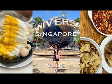 이제 놀이 공원은 좀 힘든데..?😨 싱가포르 여행 마지막날🇸🇬🎢 | 유니버셜 스튜디오 싱가포르, 동방미식, 미향원