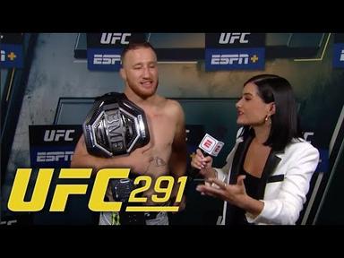 Justin Gaethje GETS HEATED when Conor McGregor’s name gets brought up 😳 | ESPN MMA