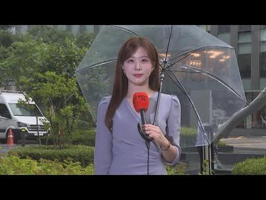 [날씨] 출근길 서울 등 중부 강한 비…오늘 전국 장맛비 / 연합뉴스TV (YonhapnewsTV)