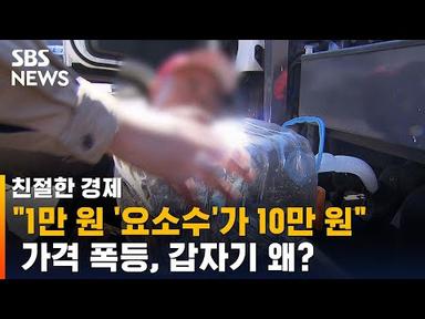 디젤 차량 필수품 &#39;요소수&#39; 가격 폭등…갑자기 왜? / SBS / 친절한경제