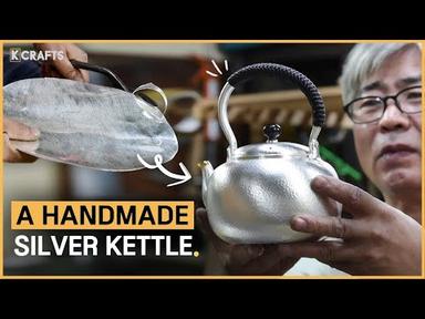 [K-CRAFTS] How $100,000 silver kettle is handmade _ Full Episode