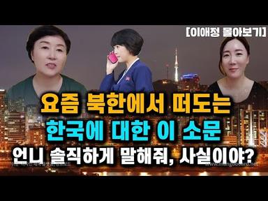 [이애정 몰아보기] 한국에서 딸이 굶고있는 북한의 엄마를 위해 열심히 일해 보내준 돈을 빼앗으려는 북한 보위부에게 엄마가 했던 말~