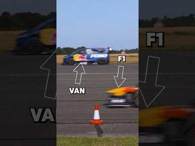 F1 Car vs Ford Supervan ⚡️