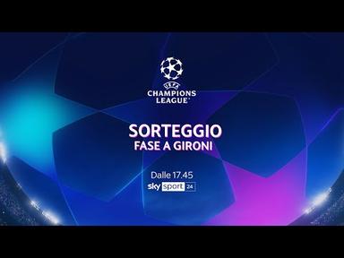 Sorteggi Champions League 2023-2024 LIVE: i gironi in diretta streaming