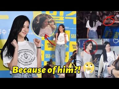 Surprisingly Jisoo frequently attends movie premieres but she chose to walk on red carpet yesterday?