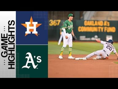 Astros vs. A&#39;s Game Highlights (7/20/23) | MLB Highlights