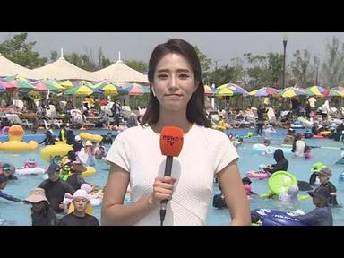 [날씨] &#39;서울 37도&#39; 찜통더위 절정…제주 태풍 영향 / 연합뉴스TV (YonhapnewsTV)