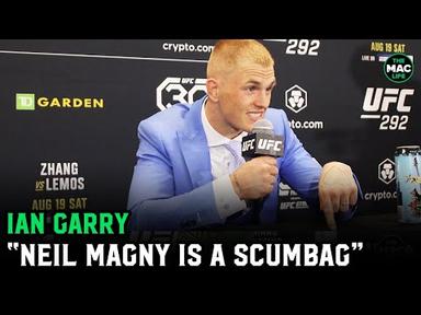 Ian Garry: “Neil Magny is a scumbag, that was justice&quot; | UFC 292 Post Fight Press-Conference