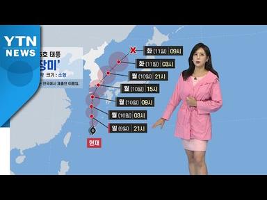 [날씨] 서울·경기 지역 밤사이 집중호우...내일 태풍 &#39;장미&#39; 북상 / YTN