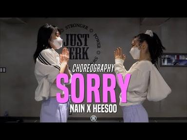 Nain X Heesoo Class | Justin Bieber - Sorry | @JustJerk Dance Academy