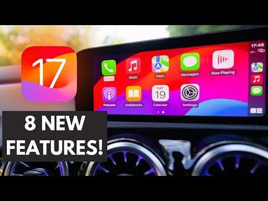 iOS 17 Apple CarPlay | 8 NEW FEATURES!