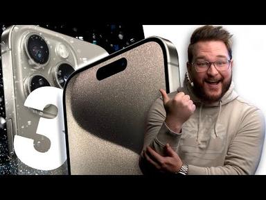 iPhone 15 is SO GOOD  - TOP 3 Apple Event ANNOUNCEMENTS!