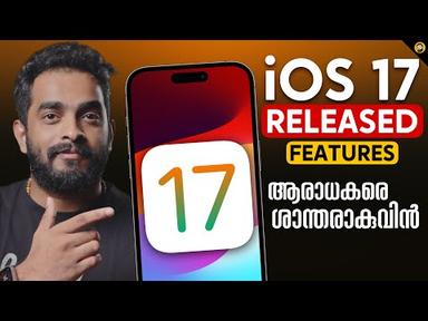 iOS 17 Released What&#39;s New!- in Malayalam