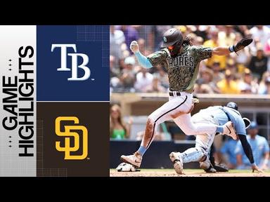 Rays vs. Padres Game Highlights (6/18/23) | MLB Highlights