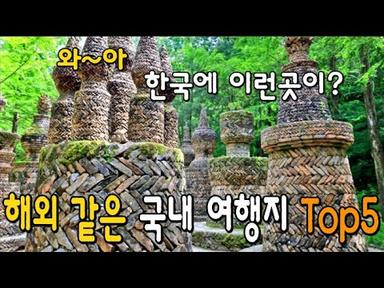 해외에 온 것 같은 국내 여행지 Top 6 The  most beautiful and mysterious forest(park) in South Korea 이국적인 국내여행지 6