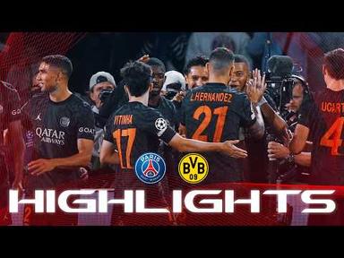 HIGHLIGHTS | PSG 2-0 Dortmund - ⚽️ MBAPPÉ &amp; HAKIMI