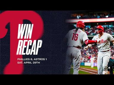 Phillies vs. Astros Game Highlights (4/29/23) | MLB Highlights