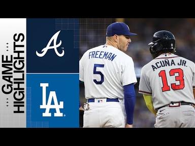 Braves vs. Dodgers Game Highlights (8/31/23) | MLB Highlights