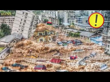 Cities Disappeared, Thousand Death!⚠️ Storm Daniel Destroys Libya!