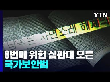 8번째 위헌 심판대 오른 국가보안법...15일 첫 공개변론 / YTN