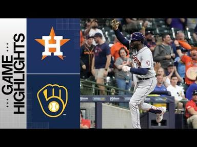 Astros vs. Brewers Game Highlights (5/22/23) | MLB Highlights