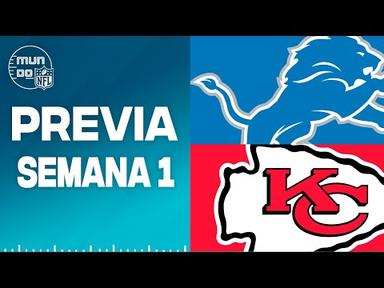 ¿Juega Kelce? ¿Detroit sorprende? Lions vs. Chiefs | Kickoff NFL 2023 Semana 1 Previa