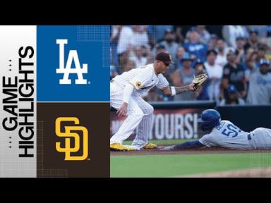 Dodgers vs. Padres Game Highlights (8/5/23) | MLB Highlights