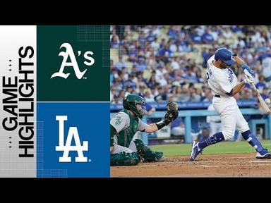 A&#39;s vs. Dodgers Game Highlights (8/2/23) | MLB Highlights