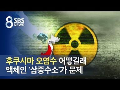 후쿠시마 오염수 어떻길래…액체인 &#39;삼중수소&#39;가 문제 / SBS