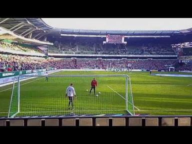 노이어 등짝뒤에서 직관 뮌헨 브레멘 SV Werder Bremen vs FC Bayern München 290117