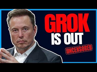 Elon Musk&#39;s STUNNING Release of Grok | Uncensored, 100% Open-Source, and Massive