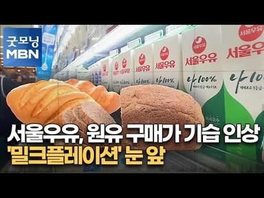 서울우유, 원유 구매가 기습 인상…&#39;밀크플레이션&#39; 눈 앞  [굿모닝 MBN]