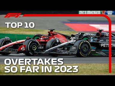 Top 10 Overtakes Of 2023... So Far!