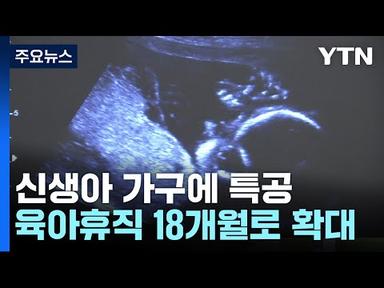 신생아 특공·맞돌봄 육아휴직 18개월...노인 일자리 백만 개 / YTN