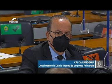 Senadores Renan Calheiros e Jorginho Mello trocam xingamentos durante CPI da Covid