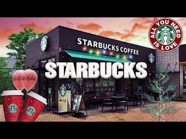 Starbuck Jazz 2023 🍁  스타벅스 매장음악☕실시간 음악 🎹 매장음악 광고없는 🌻 週末の朝カフェBGM ☕Soothing Jazz for work.