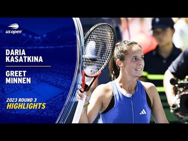 Daria Kasatkina vs. Sofia Kenin Highlights | 2023 US Open Round 2