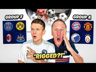 REACTING TO 23/24 CHAMPIONS LEAGUE DRAW