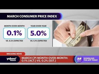Consumer prices rise 5% in March, 0.1% from February: CPI report