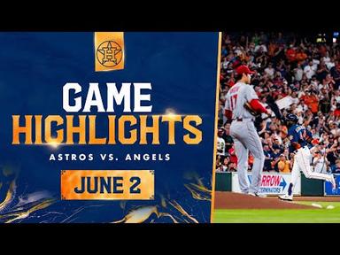 Angels vs. Astros Game Highlights (6/2/23) | MLB Highlights
