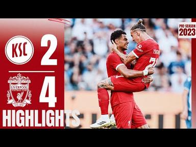 HIGHLIGHTS: Karlsruher SC 2-4 Liverpool | Debut for Dom &amp; Alexis assist