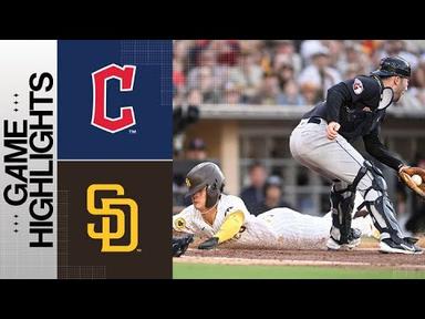 Guardians vs. Padres Game Highlights (6/15/23) | MLB Highlights
